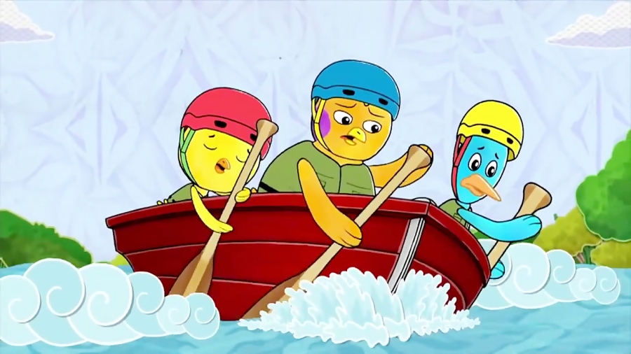 کارتون جیک جیکی ها Chirp - فصل 1 قسمت 43 - عبور از رودخانه